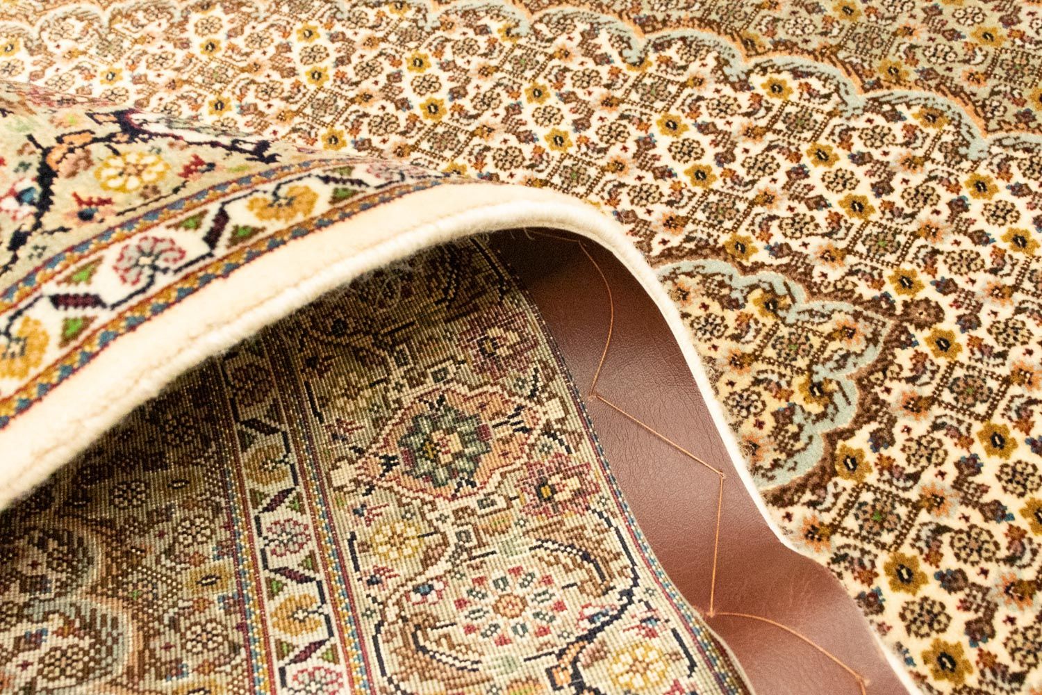 Tapis persan - Tabriz - Royal - 151 x 103 cm - beige