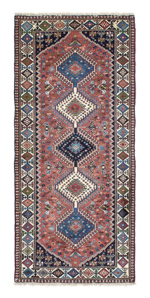 Tapis de couloir Tapis persan - Nomadic - 205 x 78 cm - rouge clair