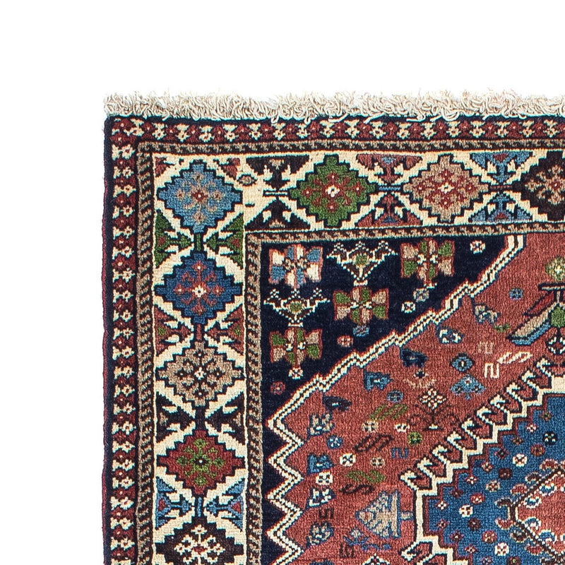 Tapis de couloir Tapis persan - Nomadic - 205 x 78 cm - rouge clair