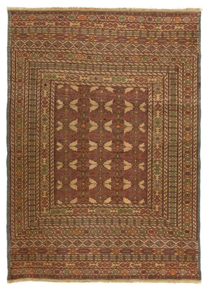 Tapis Kelim - Oriental - 133 x 89 cm - multicolore
