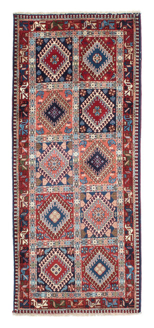 Tapis de couloir Tapis persan - Nomadic - 190 x 80 cm - rouge clair