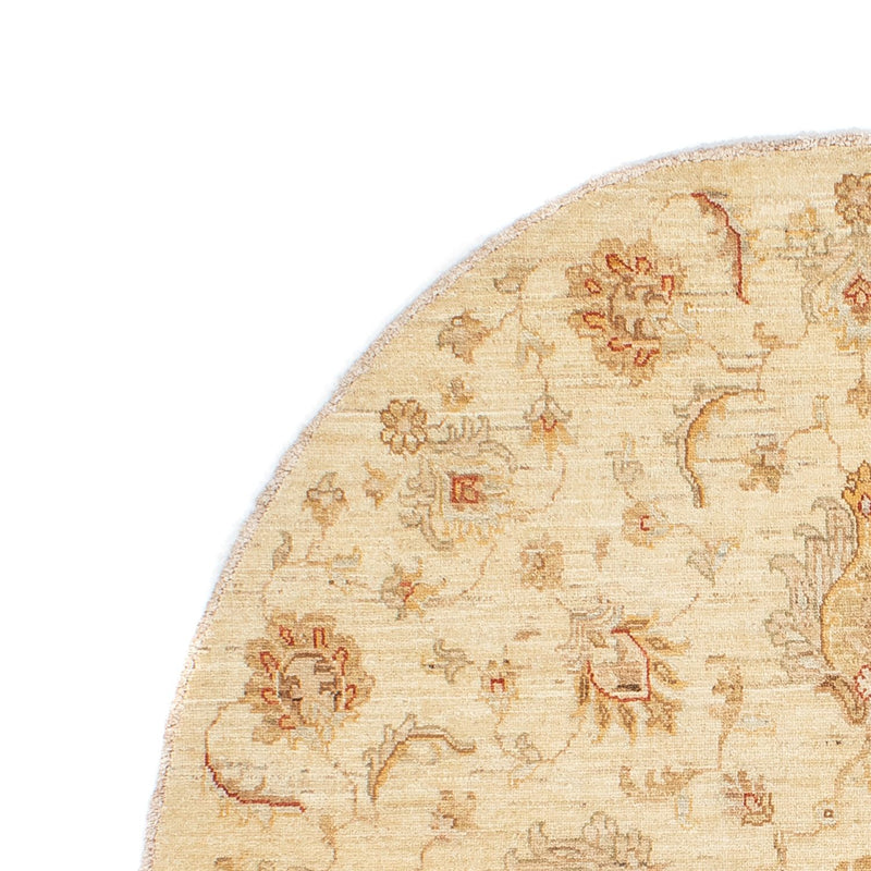 Tapis Ziegler ronde  - 150 x 148 cm - beige