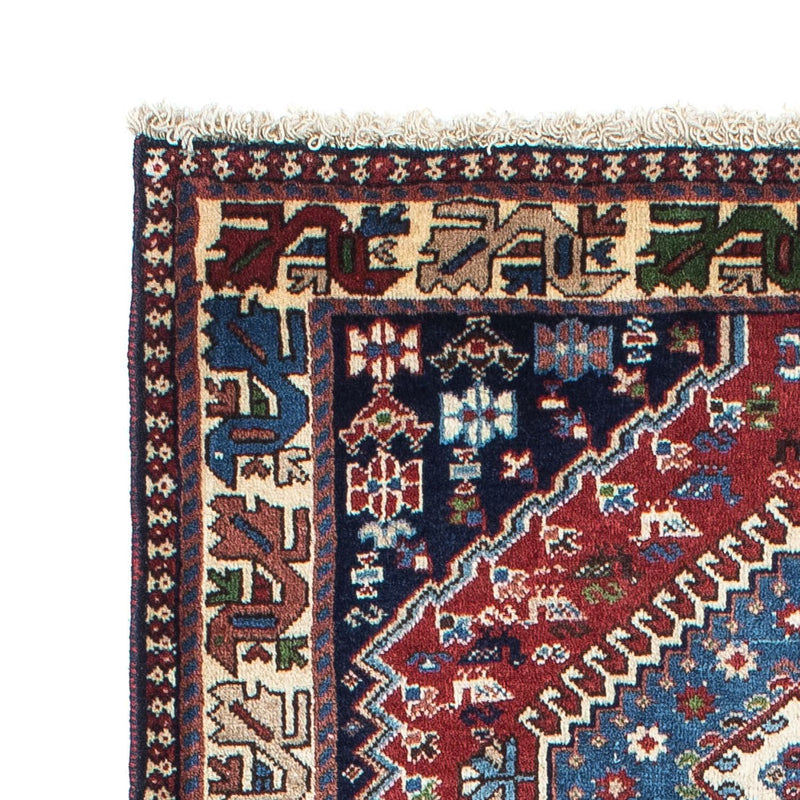 Tapis de couloir Tapis persan - Nomadic - 200 x 81 cm - bleu foncé