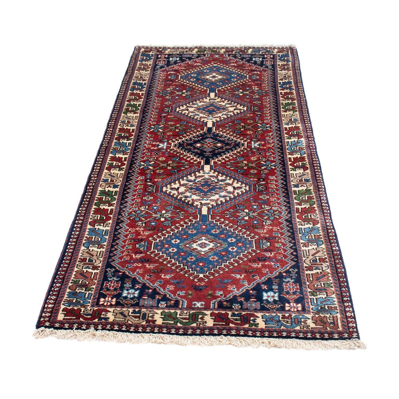 Tapis de couloir Tapis persan - Nomadic - 200 x 81 cm - bleu foncé