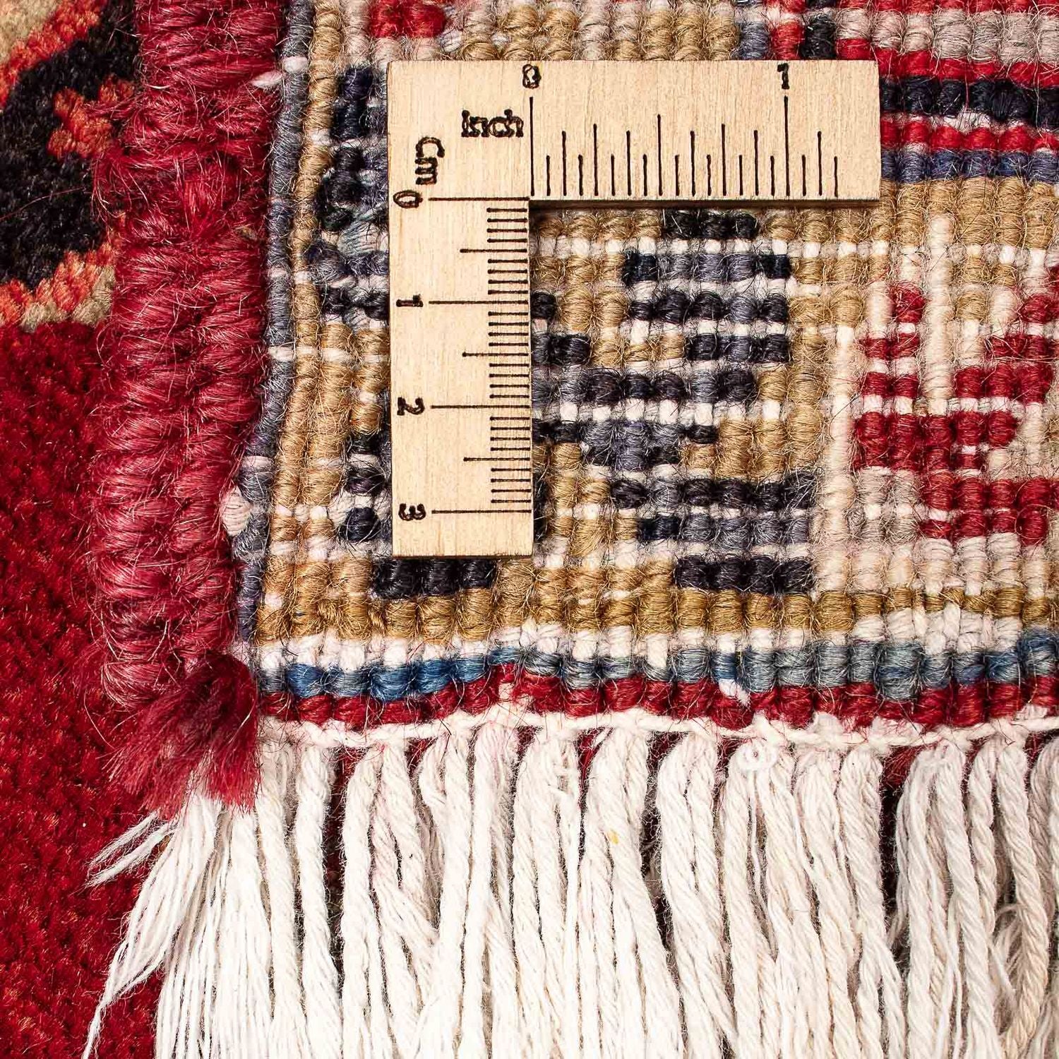 Tapis persan - Nomadic - 334 x 265 cm - rouge foncé