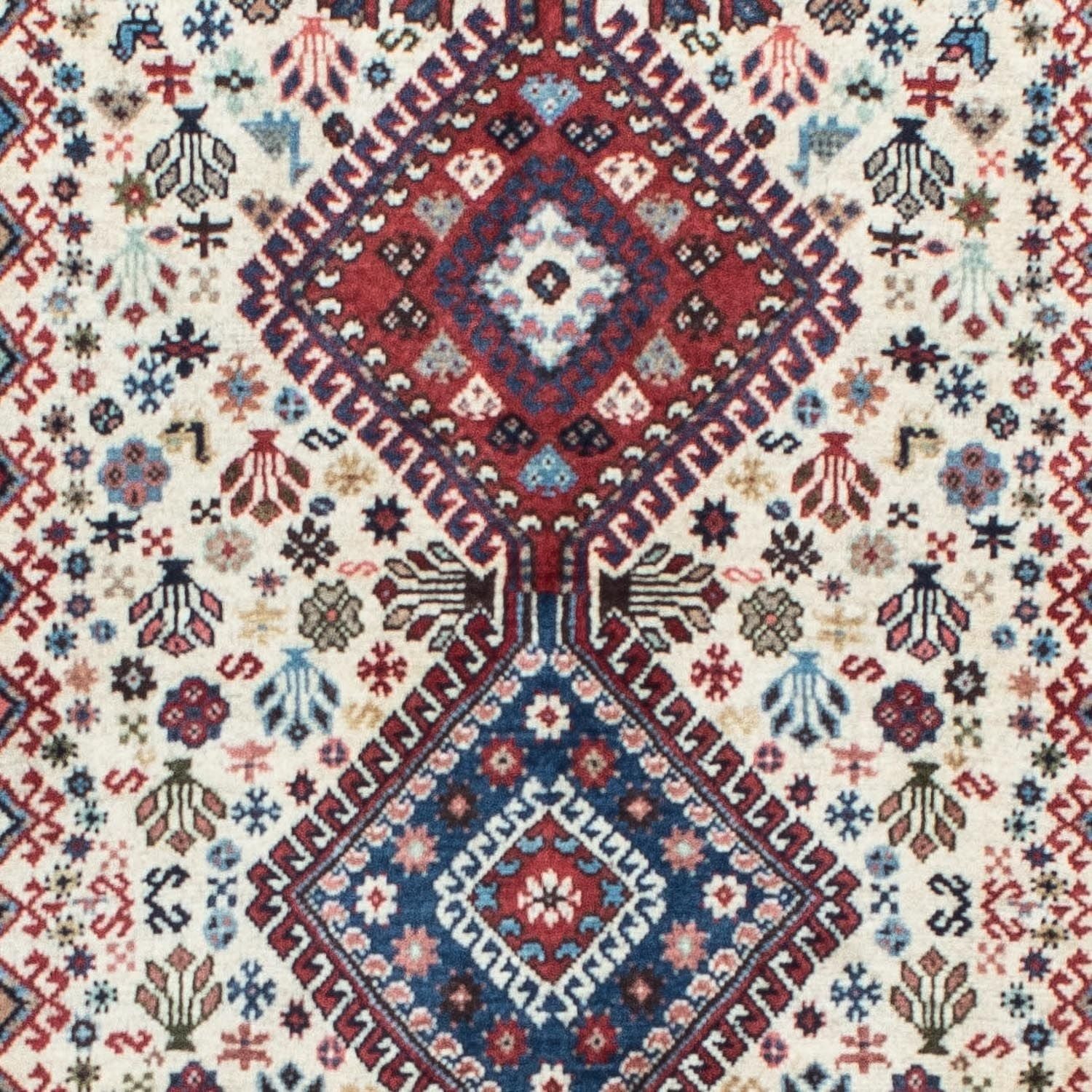 Tapis de couloir Tapis persan - Nomadic - 192 x 84 cm - beige