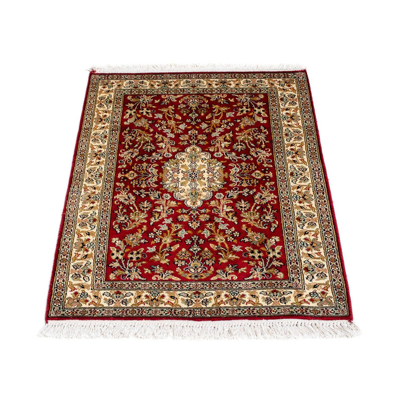 Tapis persan - Classique - 93 x 63 cm - rouge foncé
