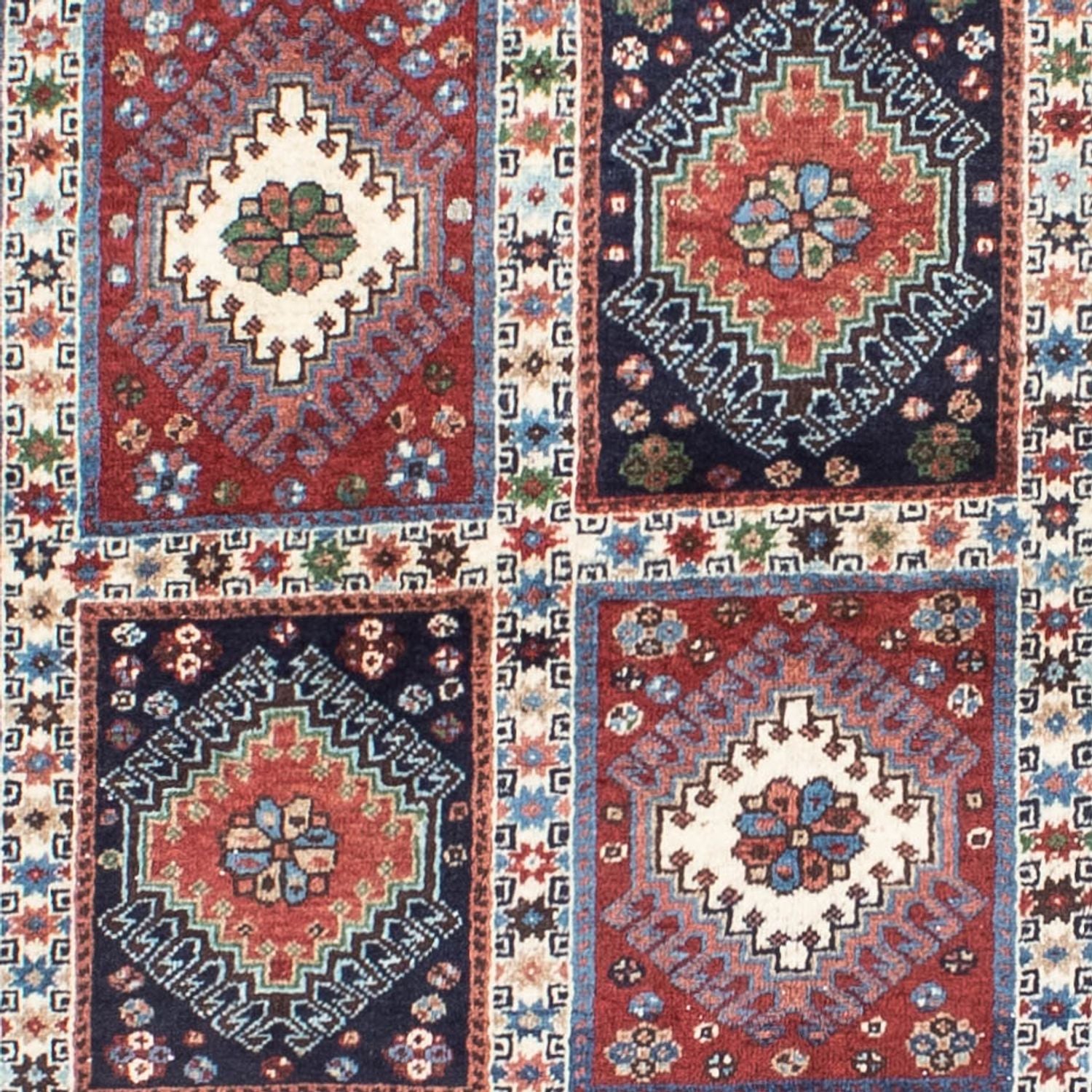 Tapis de couloir Tapis persan - Nomadic - 294 x 80 cm - multicolore