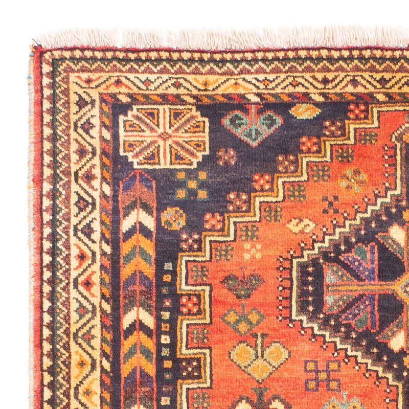 Tapis persan - Nomadic - 164 x 122 cm - rouge