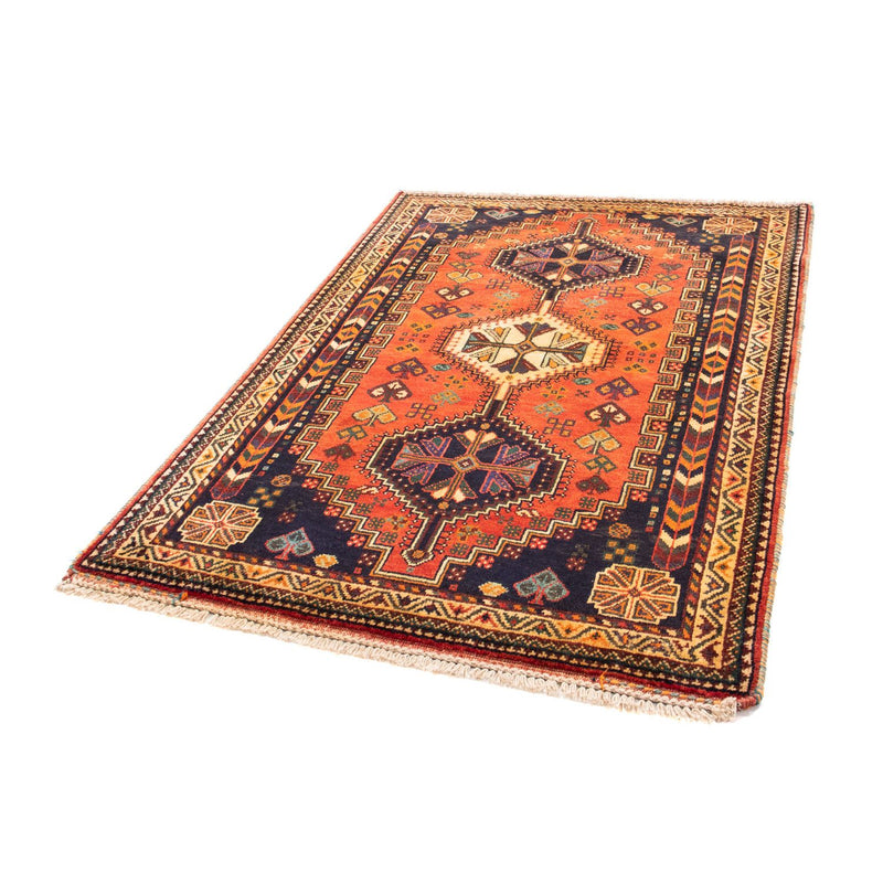 Tapis persan - Nomadic - 164 x 122 cm - rouge