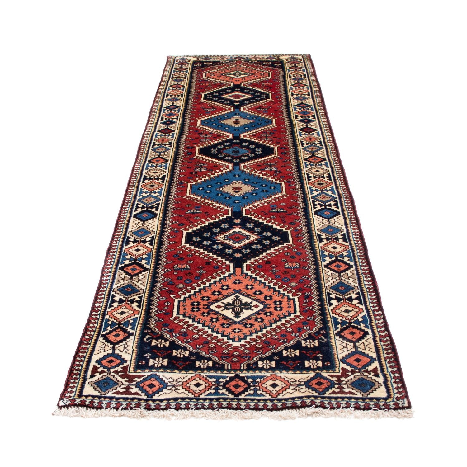 Tapis de couloir Tapis persan - Nomadic - 284 x 81 cm - multicolore
