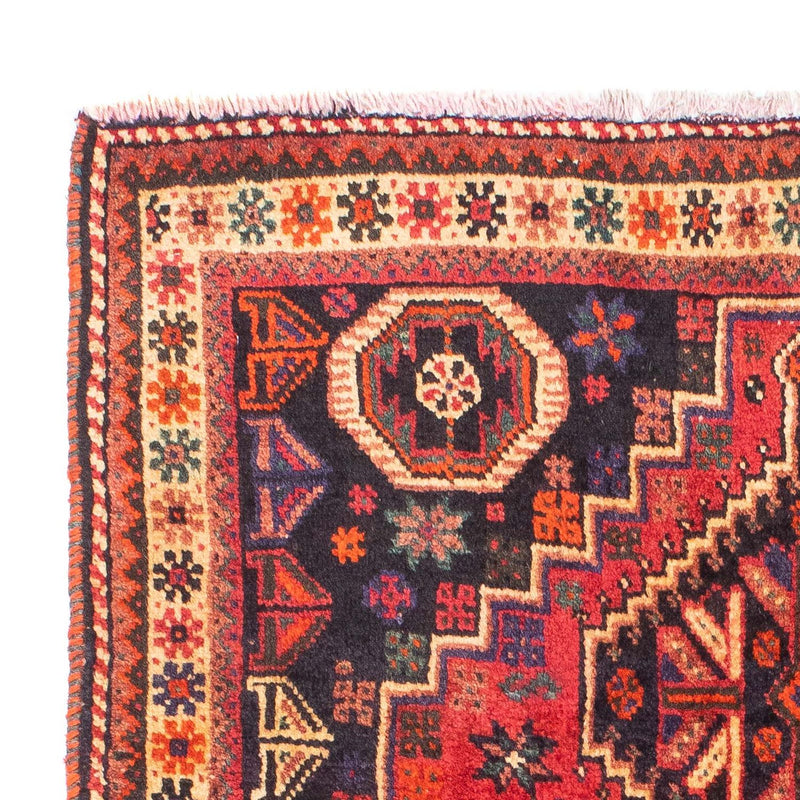 Tapis persan - Nomadic - 163 x 118 cm - rouge foncé