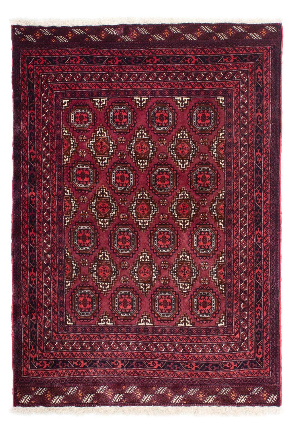 Tapis Belutsch - 167 x 116 cm - rouge foncé