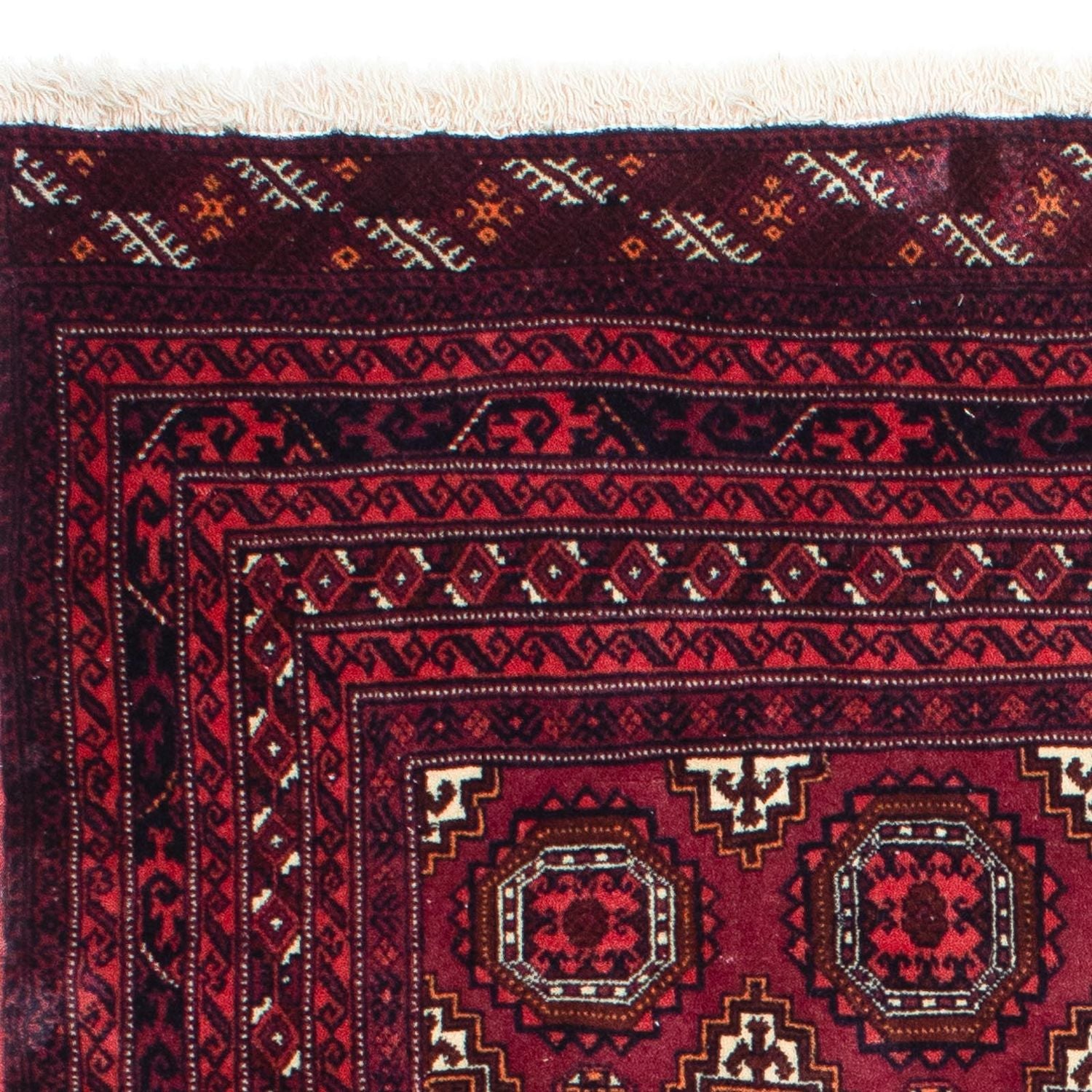 Tapis Belutsch - 167 x 116 cm - rouge foncé