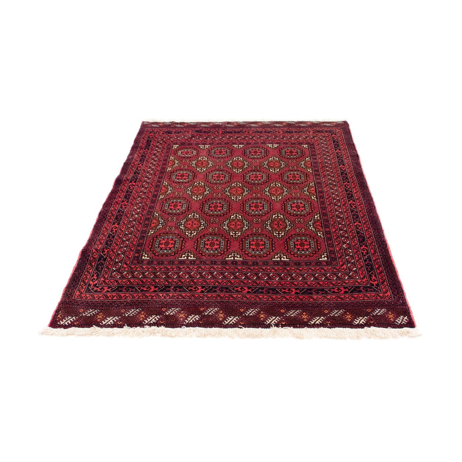 Tapis Belutsch - 167 x 116 cm - rouge foncé