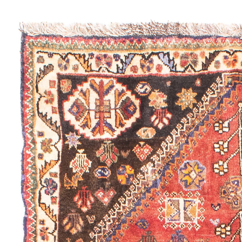 Tapis persan - Nomadic - 145 x 103 cm - rouge clair