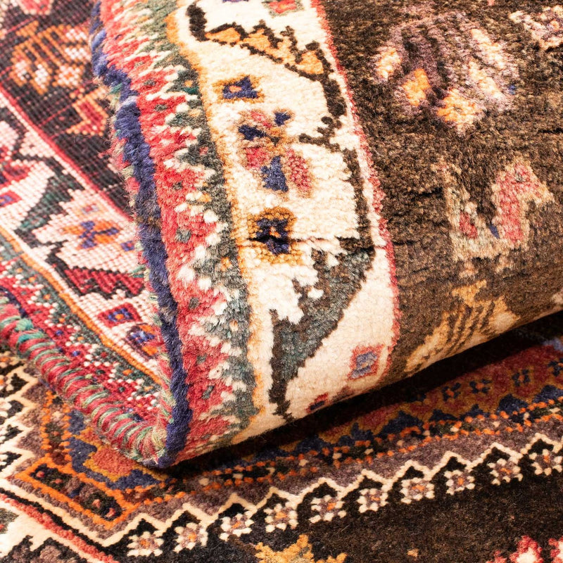 Tapis persan - Nomadic - 145 x 103 cm - rouge clair