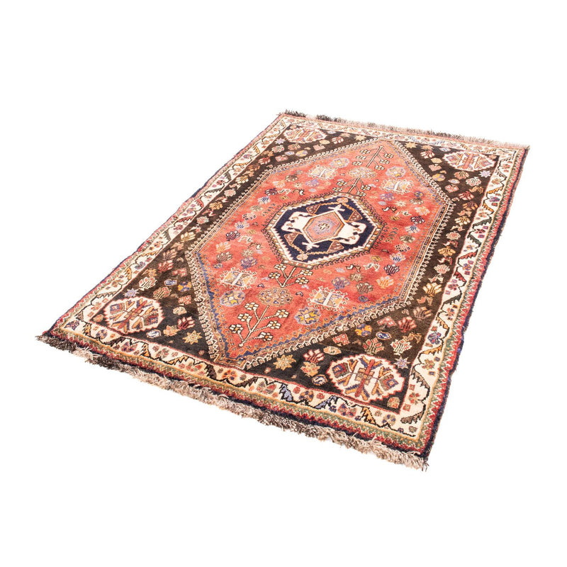 Tapis persan - Nomadic - 145 x 103 cm - rouge clair