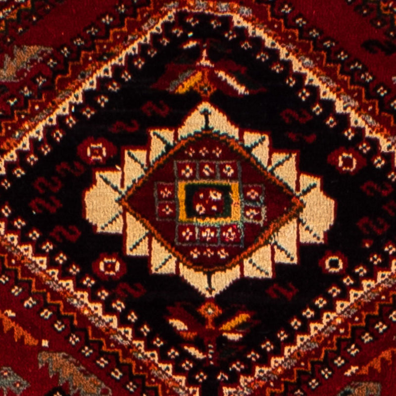 Tapis persan - Nomadic - 290 x 182 cm - rouge foncé