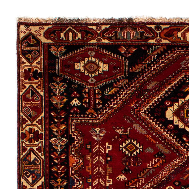 Tapis persan - Nomadic - 290 x 182 cm - rouge foncé