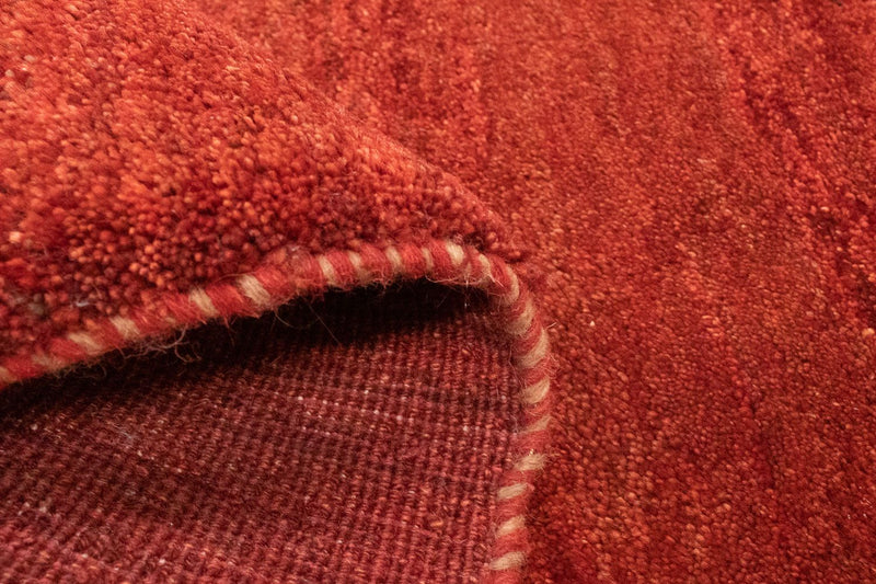 Tapis de couloir Tapis Gabbeh - Persan - 228 x 78 cm - rouge
