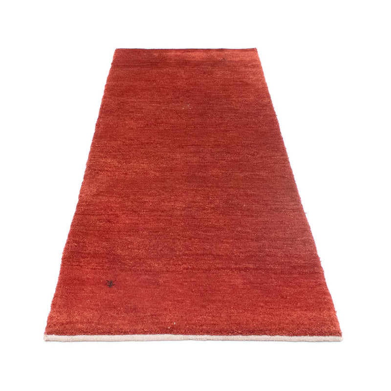 Tapis de couloir Tapis Gabbeh - Persan - 228 x 78 cm - rouge