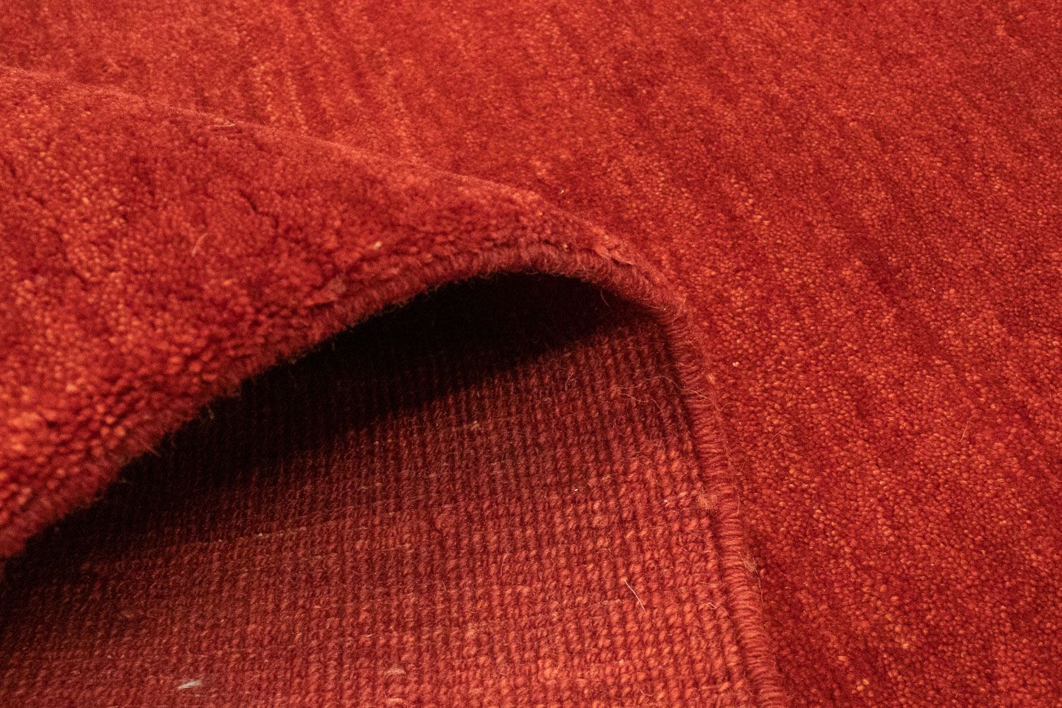 Tapis de couloir Tapis Gabbeh - Persan - 245 x 85 cm - rouge