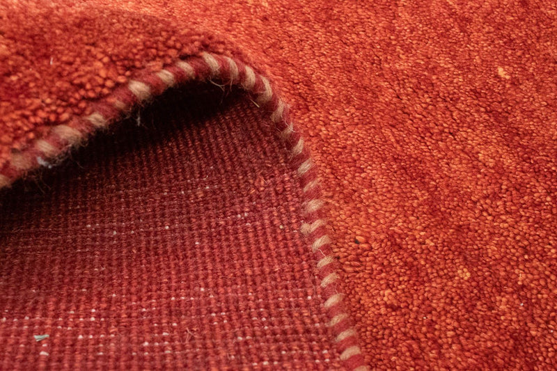 Tapis de couloir Tapis Gabbeh - Persan - 215 x 72 cm - rouge