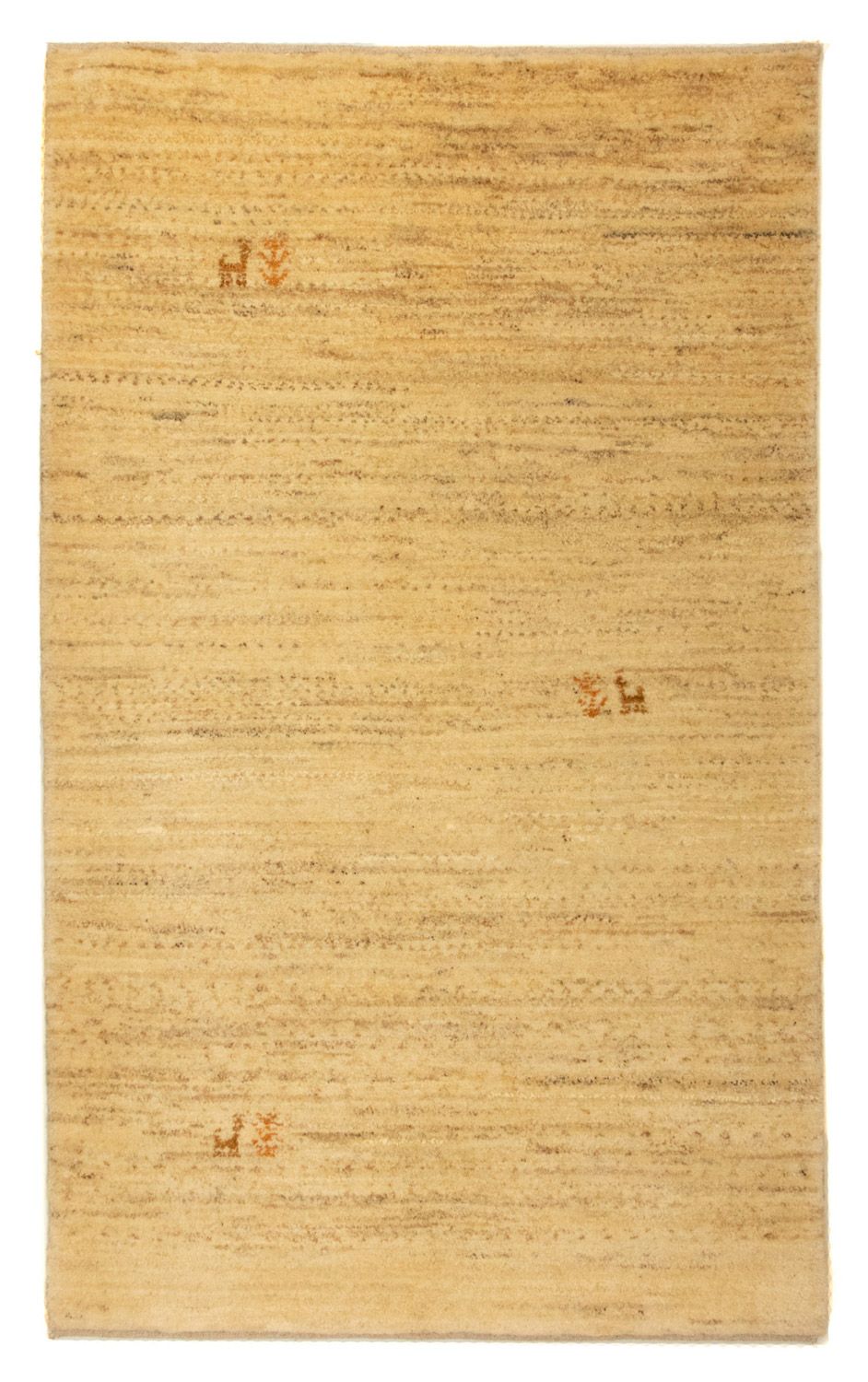 Tapis Gabbeh - Persan - 129 x 82 cm - beige