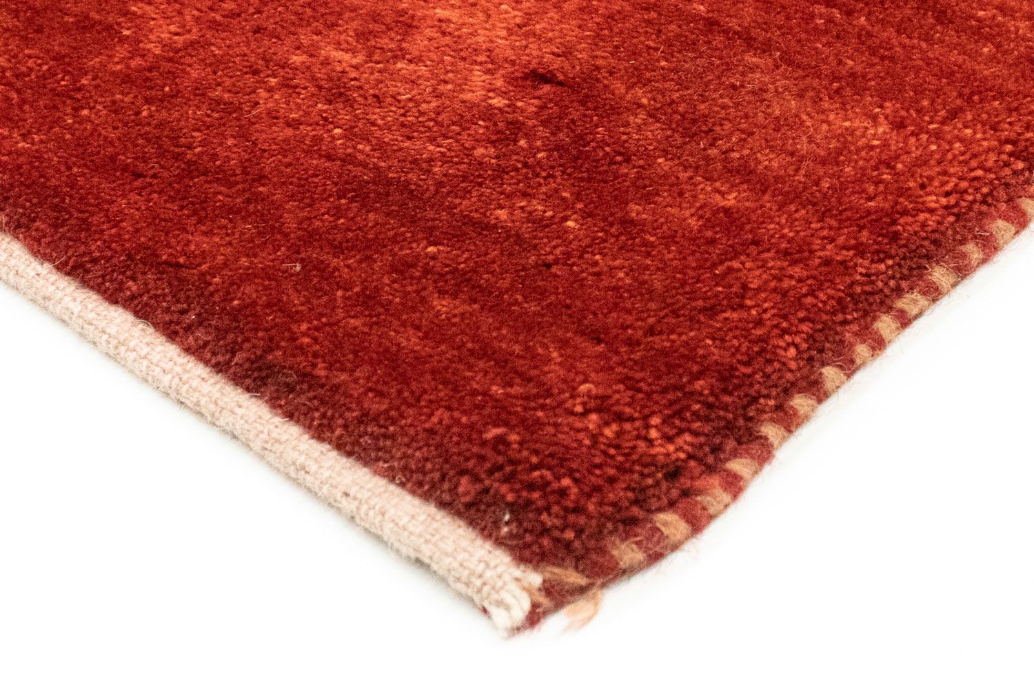 Tapis Gabbeh - Persan - 188 x 108 cm - rouge