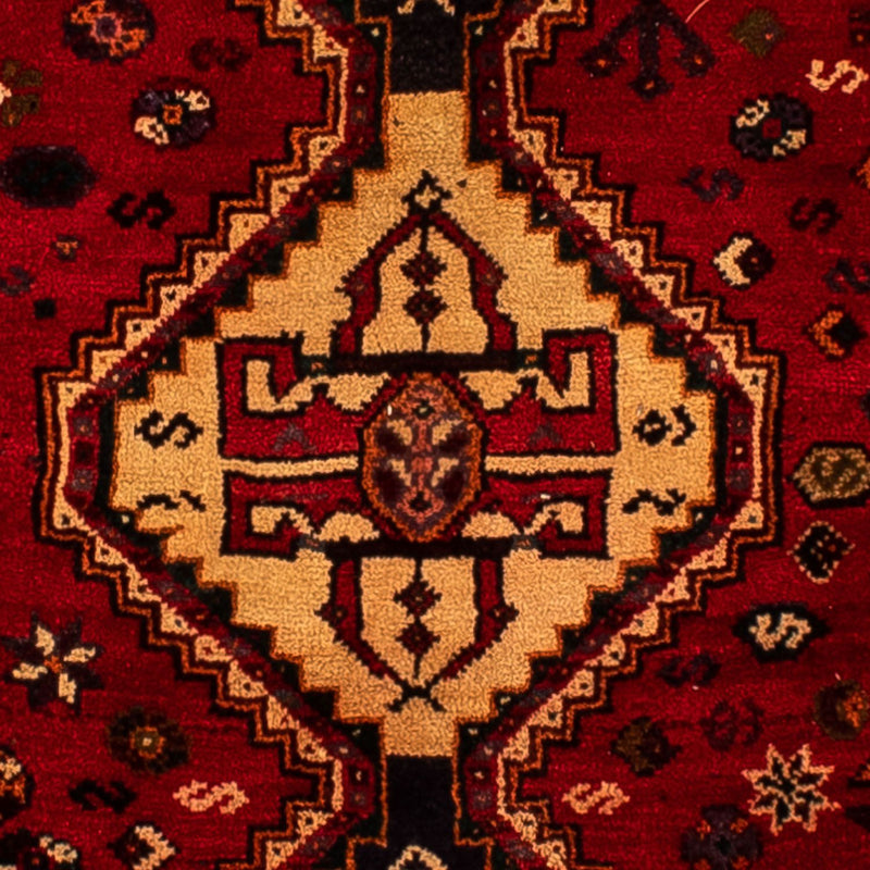 Tapis persan - Nomadic - 296 x 203 cm - rouge foncé