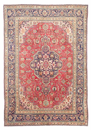 Tapis persan - Tabriz - 297 x 204 cm - rouge