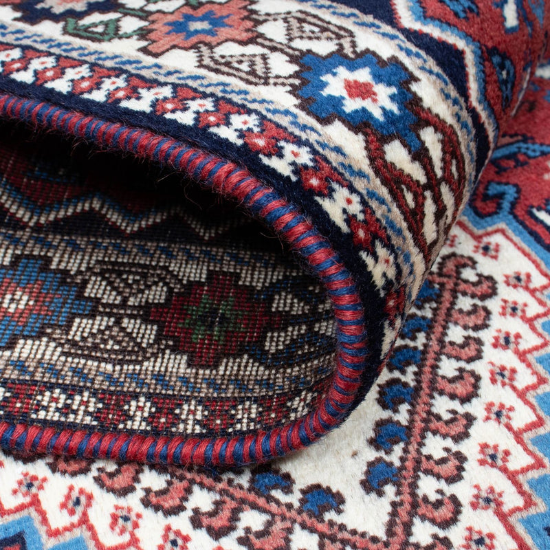 Tapis de couloir Tapis persan - Nomadic - 290 x 81 cm - rouge