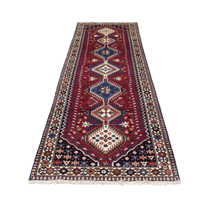Tapis de couloir Tapis persan - Nomadic - 290 x 81 cm - rouge
