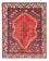 Tapis persan - Nomadic - 139 x 111 cm - rouge foncé