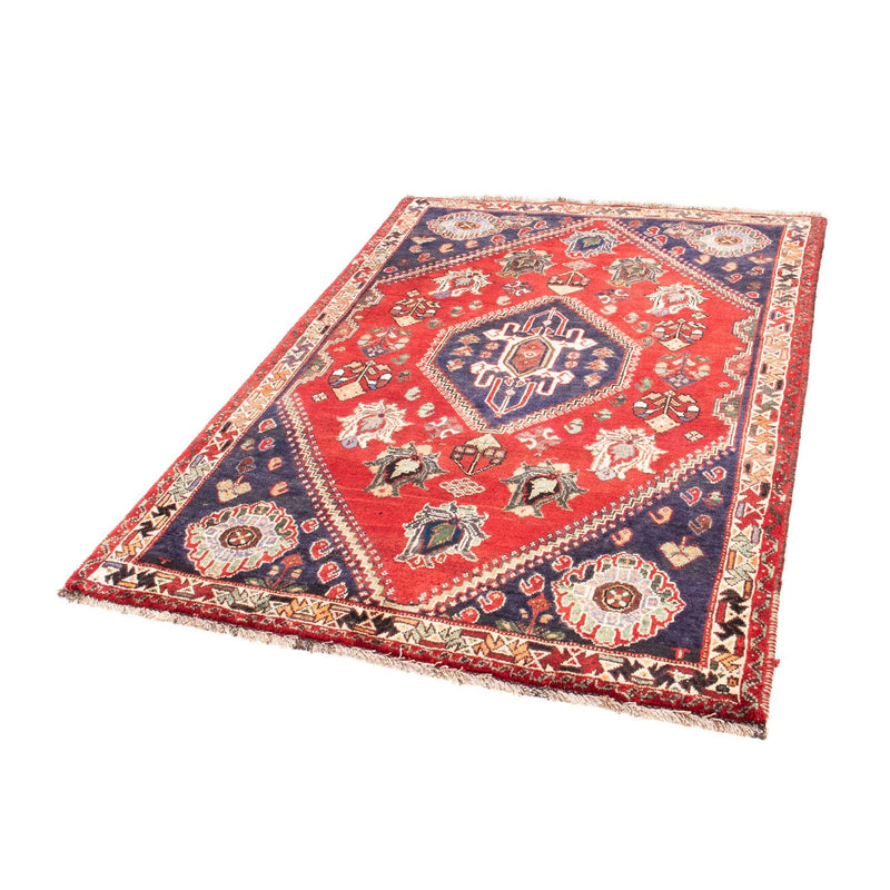 Tapis persan - Nomadic - 160 x 116 cm - rouge foncé