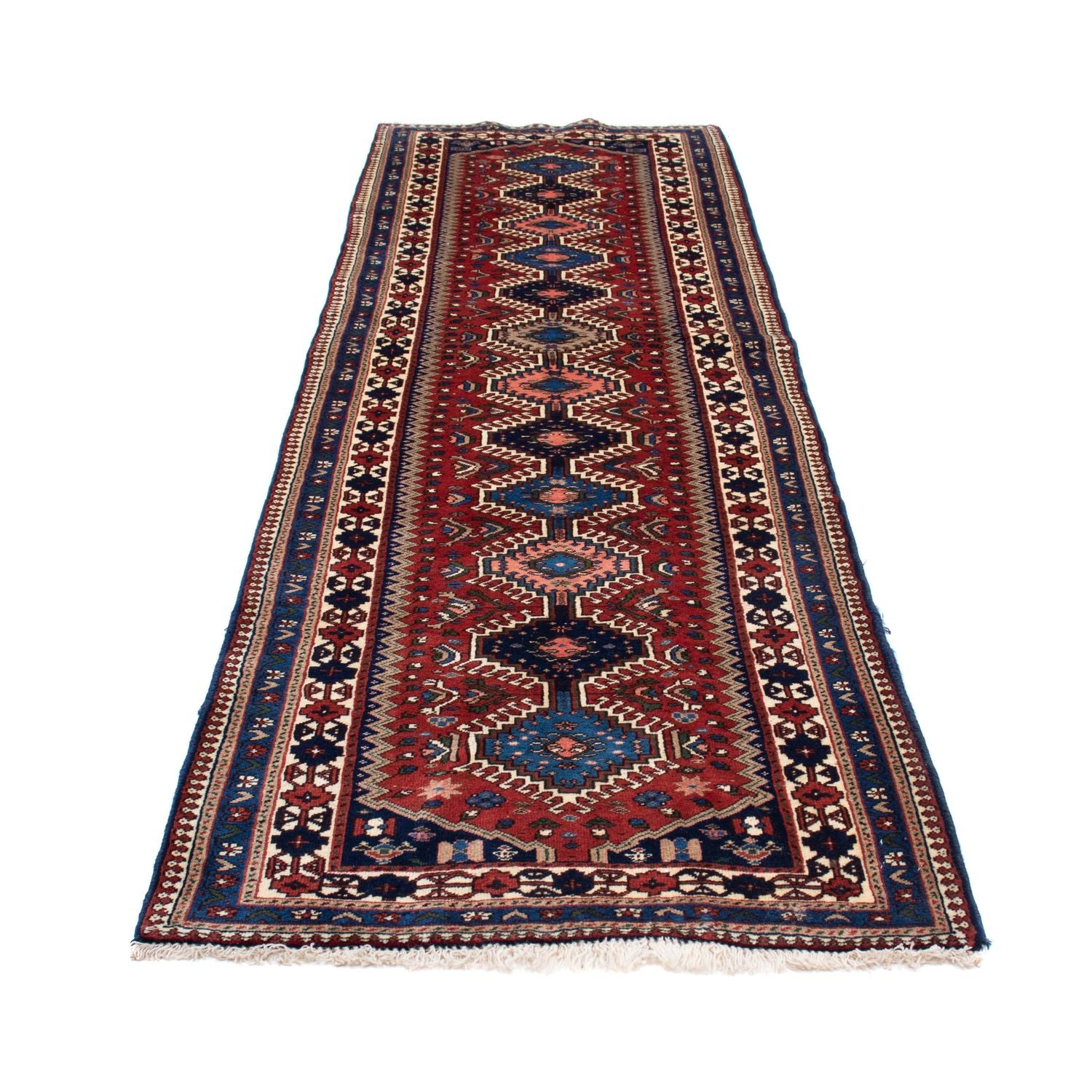 Tapis de couloir Tapis persan - Nomadic - 304 x 84 cm - multicolore