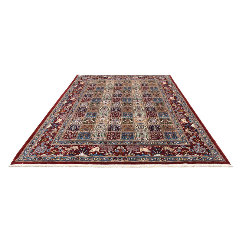 Tapis persan - Classique - 295 x 198 cm - rouge foncé