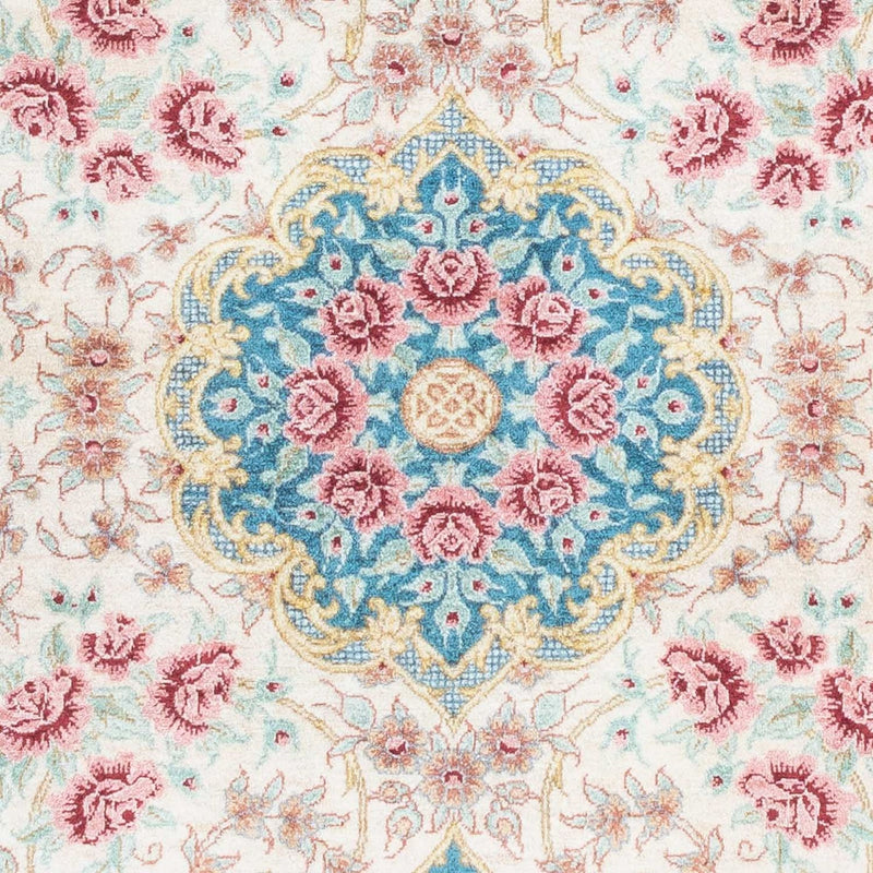 Perserteppich - Ghom 123 x 77 cm - beige