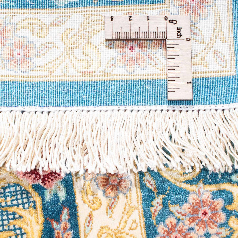 Perserteppich - Ghom 123 x 77 cm - beige