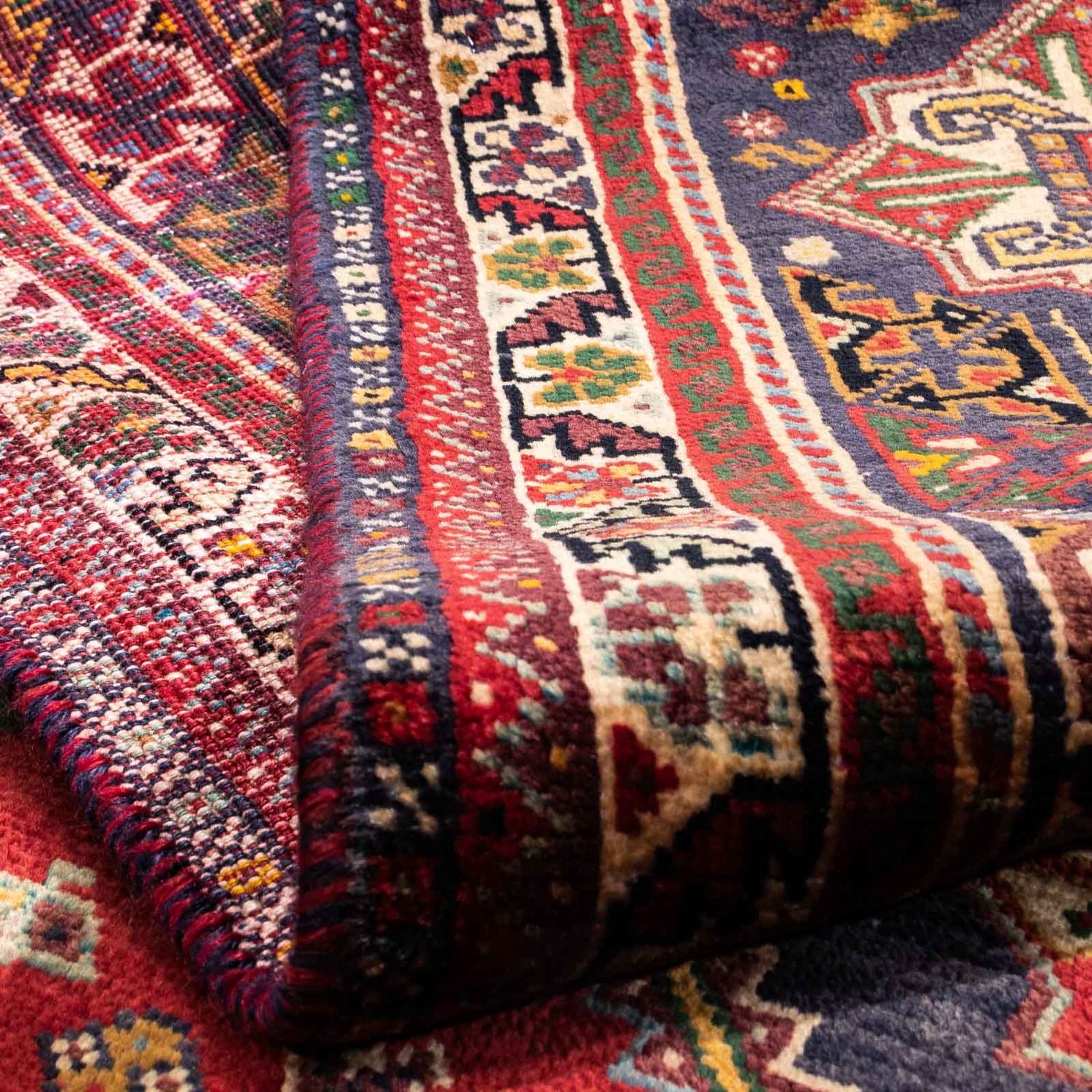 Tapis persan - Nomadic - 267 x 174 cm - rouge