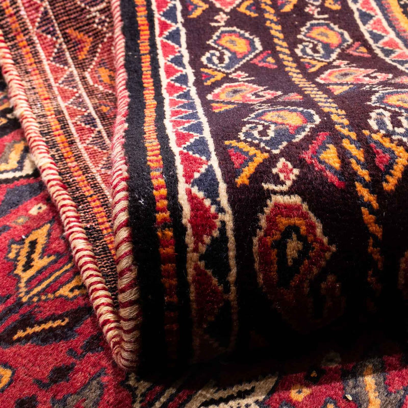 Tapis persan - Nomadic - 270 x 170 cm - rouge