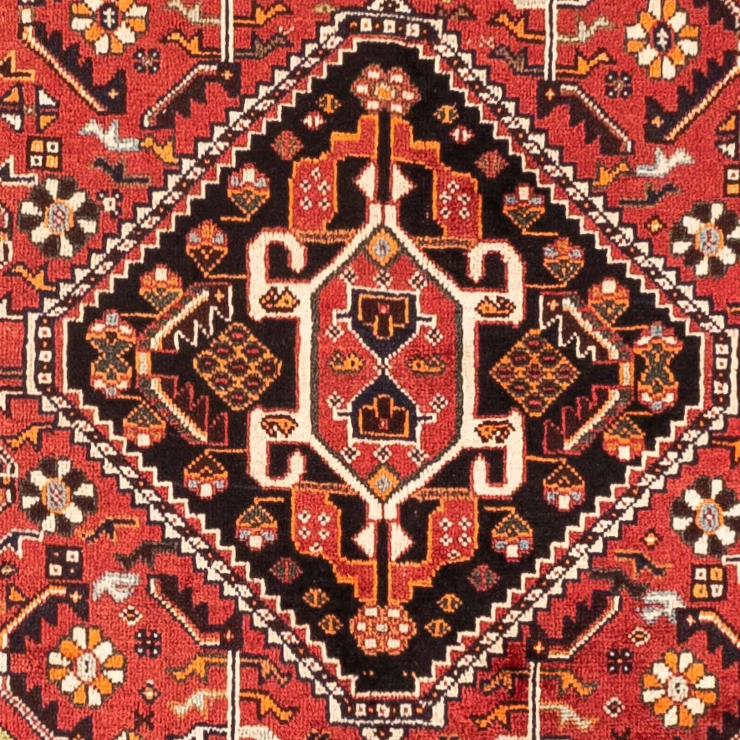 Tapis persan - Nomadic - 252 x 163 cm - rouge clair