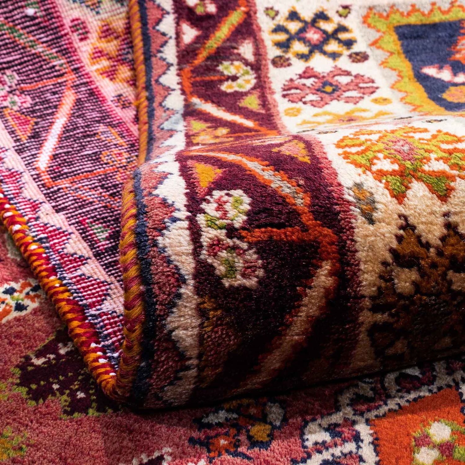 Tapis persan - Nomadic - 230 x 145 cm - rouille