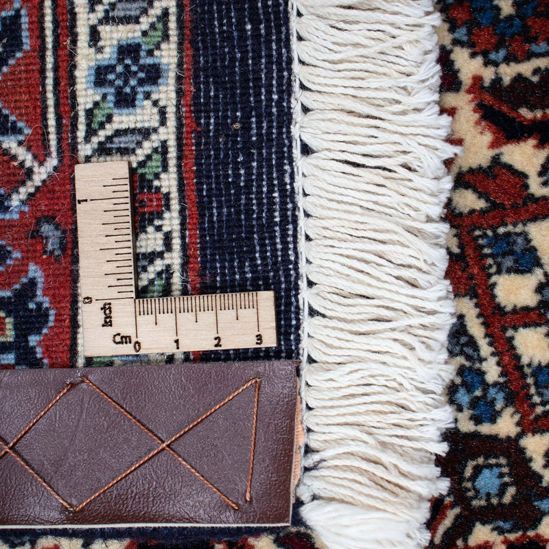 Tapis persan - Bidjar - 199 x 135 cm - bleu foncé