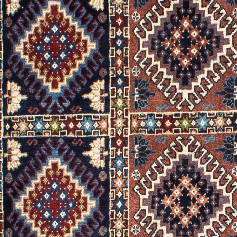 Tapis de couloir Tapis persan - Nomadic - 381 x 80 cm - multicolore