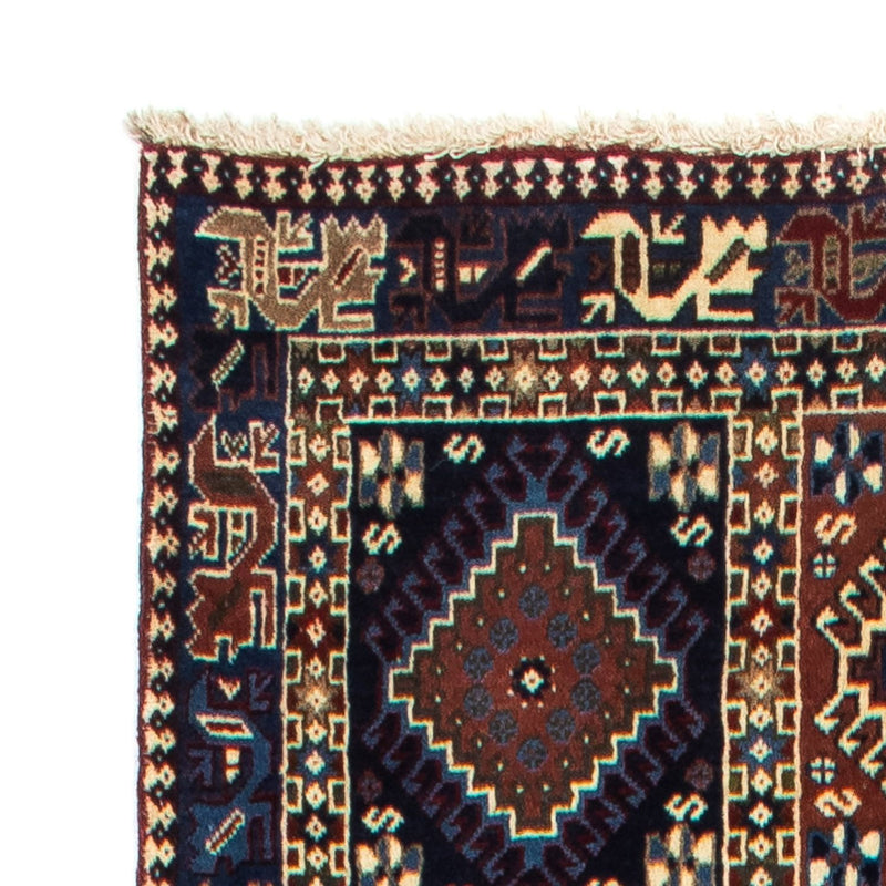 Tapis de couloir Tapis persan - Nomadic - 381 x 80 cm - multicolore