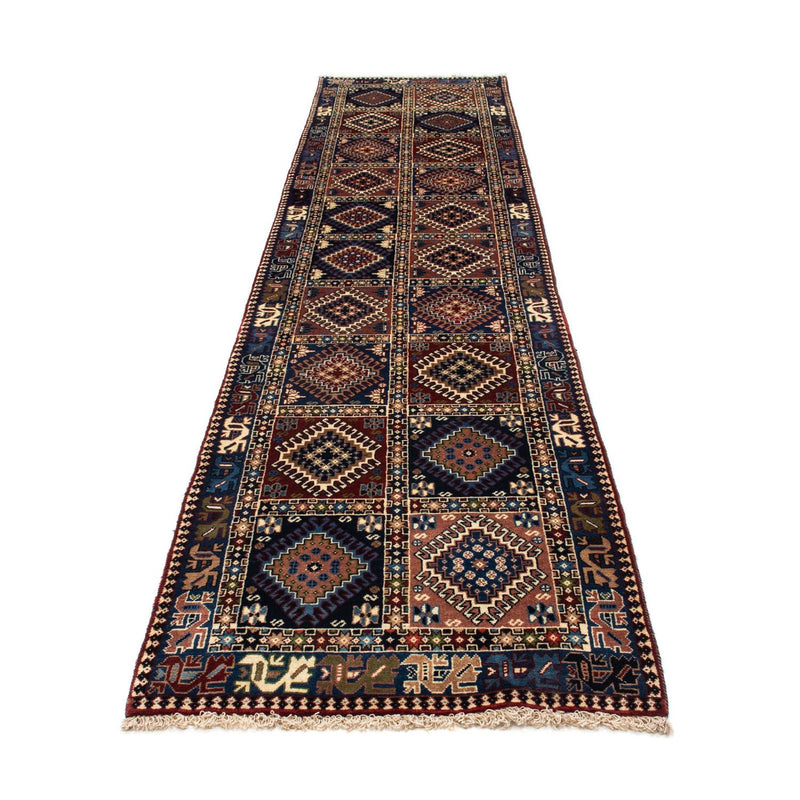 Tapis de couloir Tapis persan - Nomadic - 381 x 80 cm - multicolore