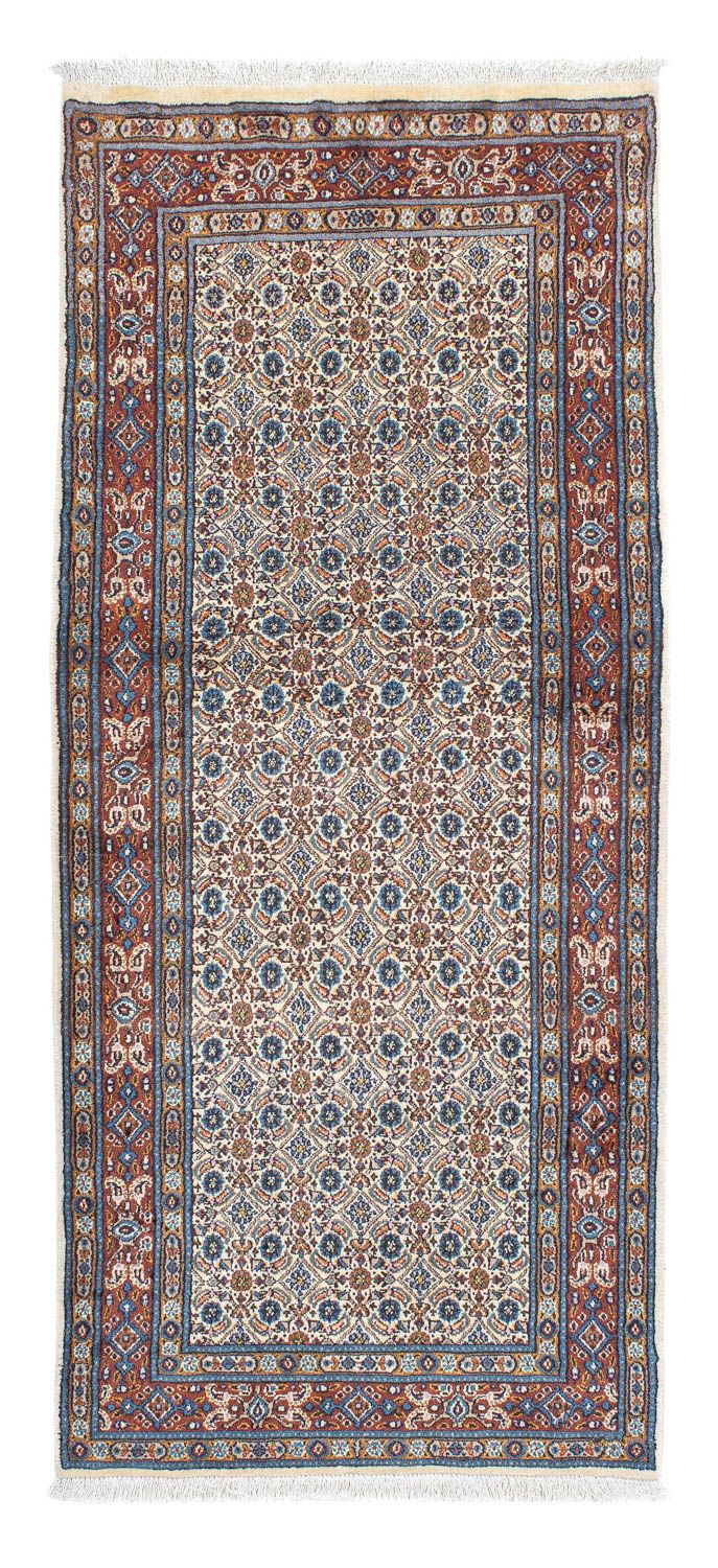Tapis de couloir Tapis persan - Nomadic - 192 x 80 cm - beige