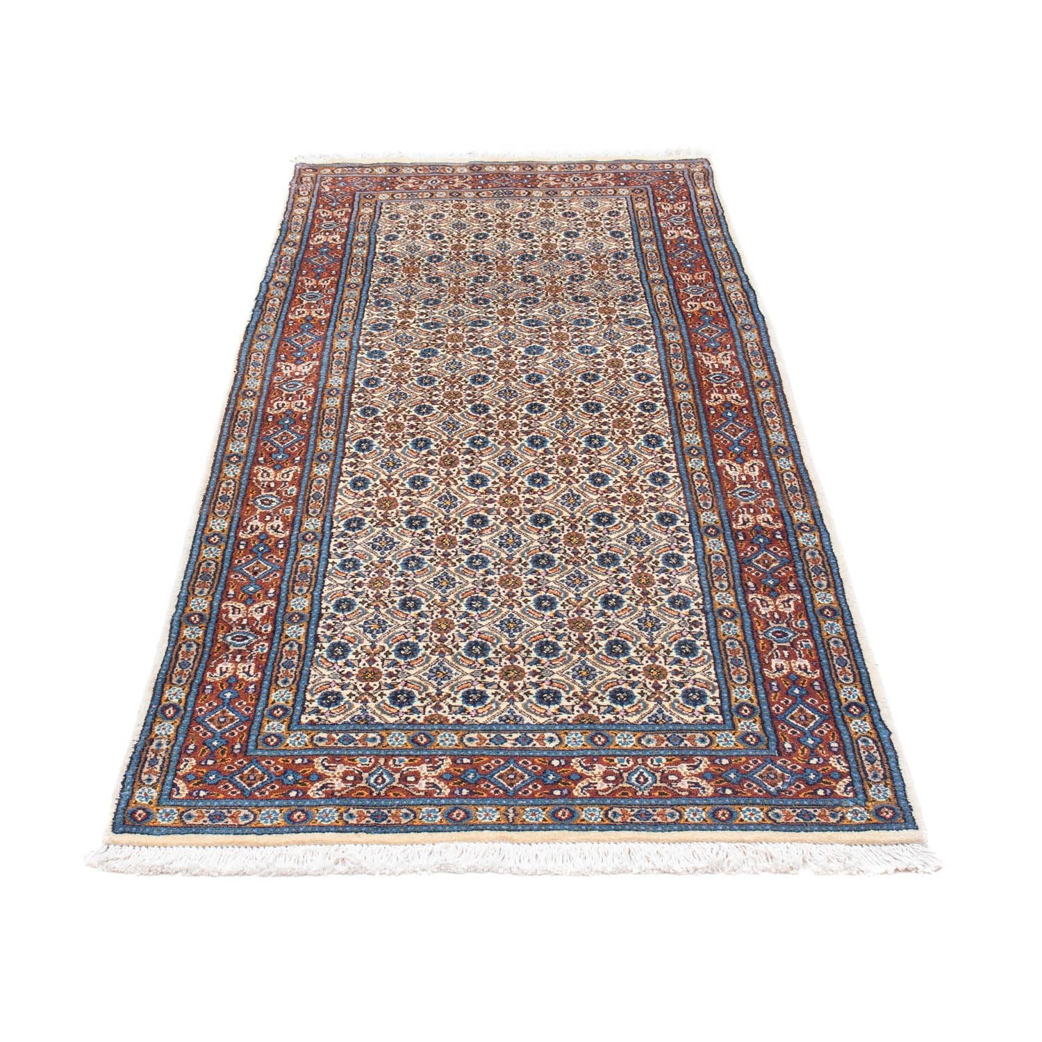Tapis de couloir Tapis persan - Nomadic - 192 x 80 cm - beige